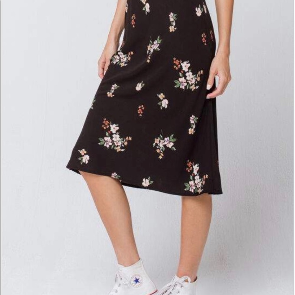 Floral Midi Skirt